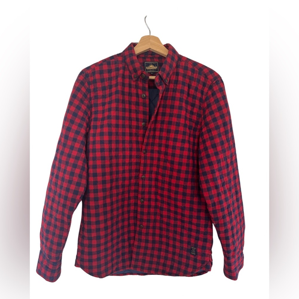 Penfield Red & Blue Button Down Shirt